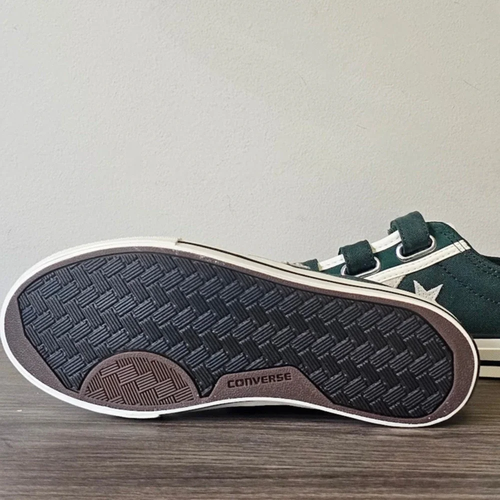Converse Star Player 76 Easy -On Luxe Size 2.5 Green Envy A12305F NWT